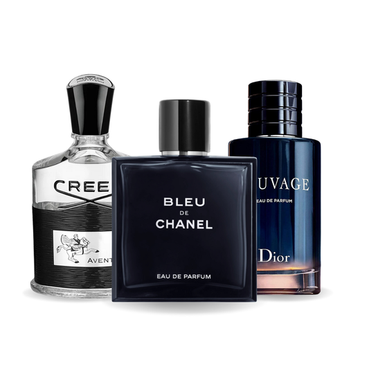 Set od 3 parfema | Creed Aventus, Bleu de Chanel, Dior Sauvage 100 ml